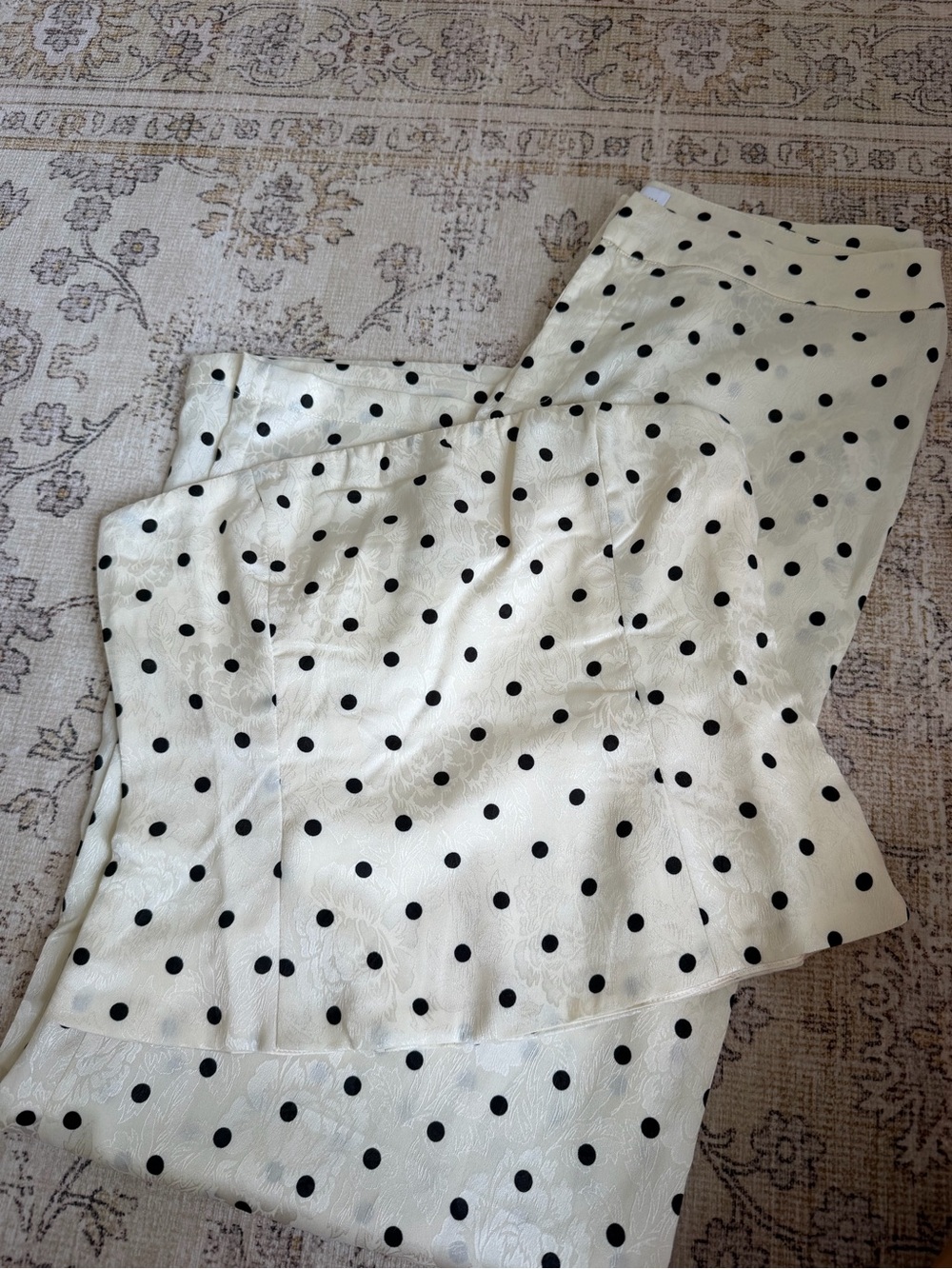 NWT Princess Polly Polka Dot Set - Strapless Top & Pants